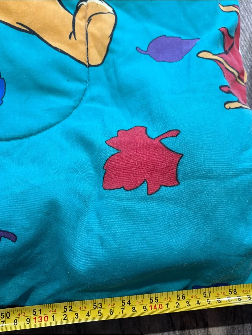 Vtg Disney Winnie The Pooh & Tigger Blustery Day Comforter & Sheets 90's 60x 83”